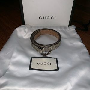 Kids unisex Gucci belt